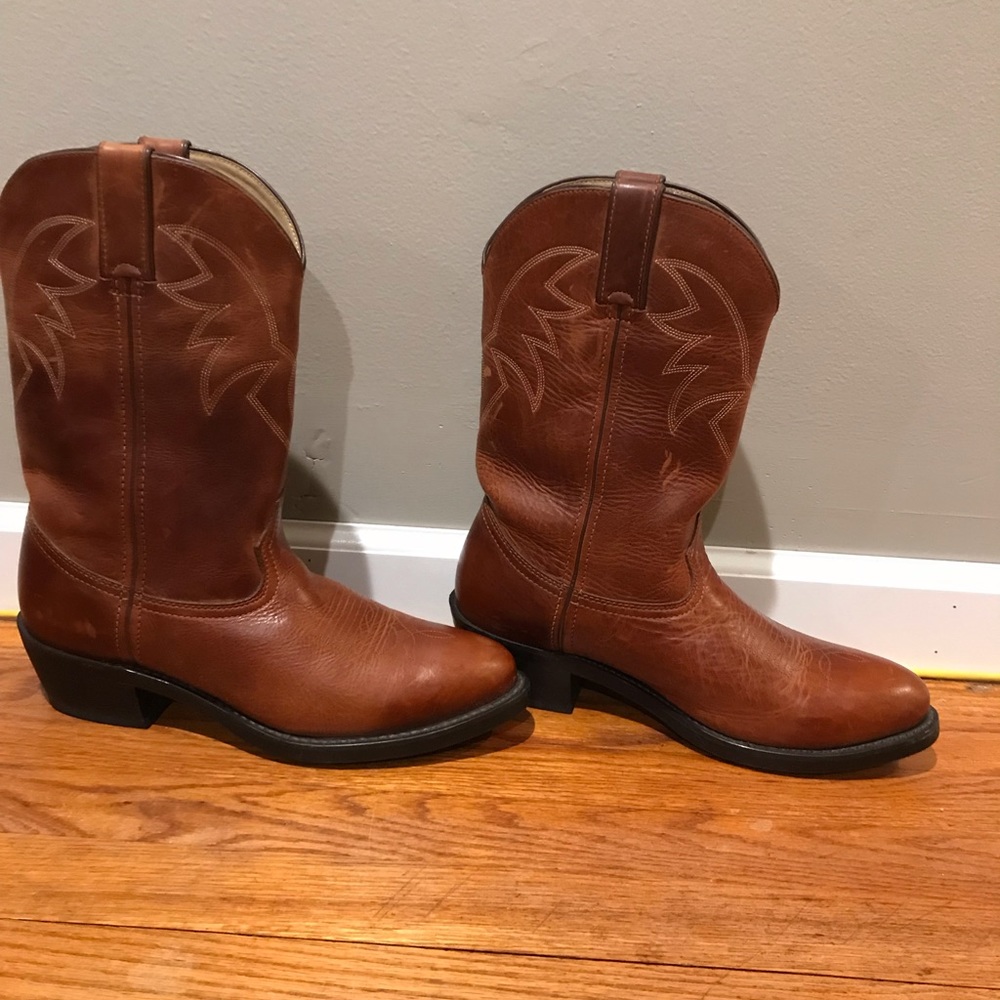 Men’s Durango Leather Western Boots